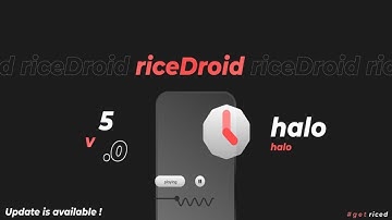 riceDroid 5.0 | Halo Halo 😅 | Android 12L | PORT | Redmi 5 Plus | Redmi Note 5 | Unofficial