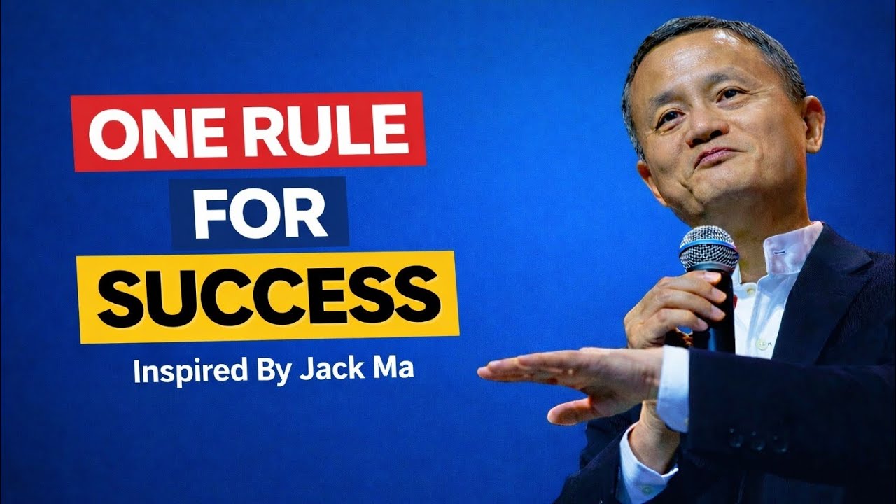 One Rule for Success | Jackma Motivational video inspired by Jack Ma 