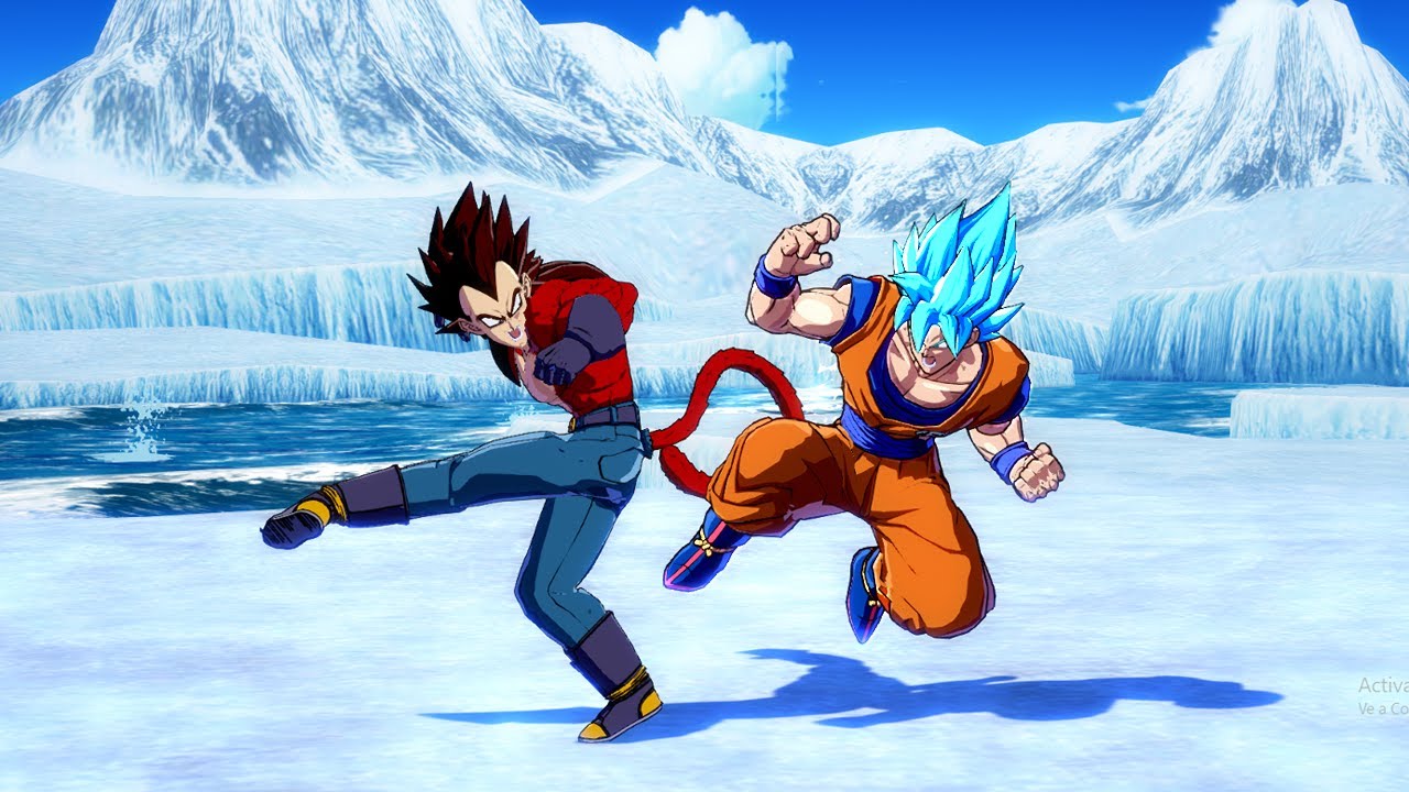 this Ki Blast Combo with VEGETA is a little DIFFICULT... dbfz