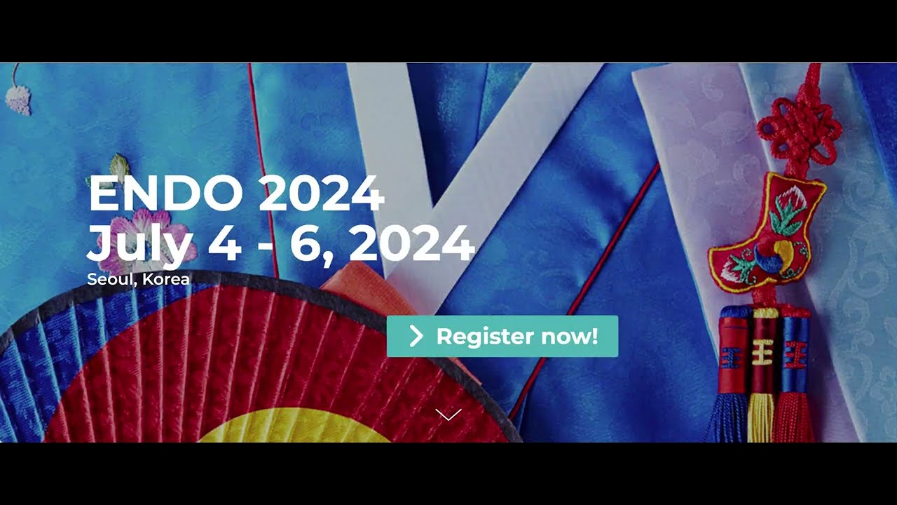 ENDO 2024 | July 4-6, 2024 | Seoul, Korea