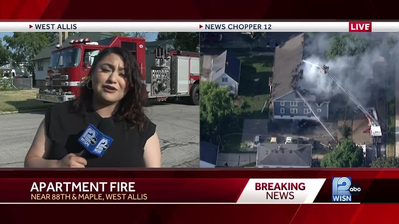 APT FIRE WEST ALLIS - YouTube