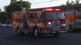 LAFD Engine 81 Responding