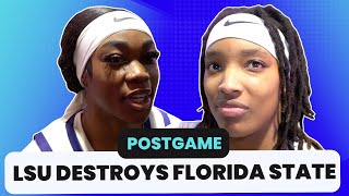 Aneesah Morrow and SaMyah Smith POWER LSU to NCAA Tourney Win Over Florida State
LSUs Aneesah Morrow and SaMyah Smith combined for 46 points and 23 rebounds, leading the Tigers to a dominant 101-71 NCAA Tournament win over Florida State. Their standout performances powered LSU to victory in March Madness action and punched their ticket to the Sweet 16.
#LSU #MarchMadness #NCAATournament #WomensBasketball #BasketballHighlights #collegehoops
PLEASE subscribe, like, and share our content so we can continue to push out the best product for yall!
SUBSCRIBE HERE:
https://www.youtube.com/@fitztakepod
LISTEN TO US ON APPLE PODCASTS:
https://podcasts.apple.com/us/podcast/fitz-take-podcast/id1787589921
LISTEN TO US ON SPOTIFY:
https://open.spotify.com/show/3k1panXjTgXFpTMdulnJIZ
LISTEN TO US ON IHEARTRADIO:
https://iheart.com/podcast/242095812
LISTEN TO US ON AMAZON MUSIC:
https://music.amazon.com/podcasts/6058cd2f-6be3-4607-80c2-9ccccad81ae9
FOLLOW US ON INSTAGRAM:
https://www.instagram.com/fitztakepod/
FOLLOW US ON TIKTOK:
https://www.tiktok.com/@fitztakepod
FOLLOW US ON X/TWITTER
https://x.com/fitztakepod
FOLLOW FITZ ON SOCIAL MEDIA:
https://www.instagram.com/jfitztv/
https://www.facebook.com/jfitztv
https://www.youtube.com/@KickinitWithFitz
FOLLOW ELIJAH ON SOCIAL MEDIA:
https://www.instagram.com/nixon.elijah18/
https://www.facebook.com/p/Elijah-Nixon-tv-100076413661127/
FOLLOW ONEWAY PRODUCTIONS:
https://www.instagram.com/one.way_productions/
https://www.facebook.com/onewayproductions365
https://www.tiktok.com/@one.way_productions Aneesah Morrow and SaMyah Smith POWER LSU to NCAA Tourney Win Over Florida State