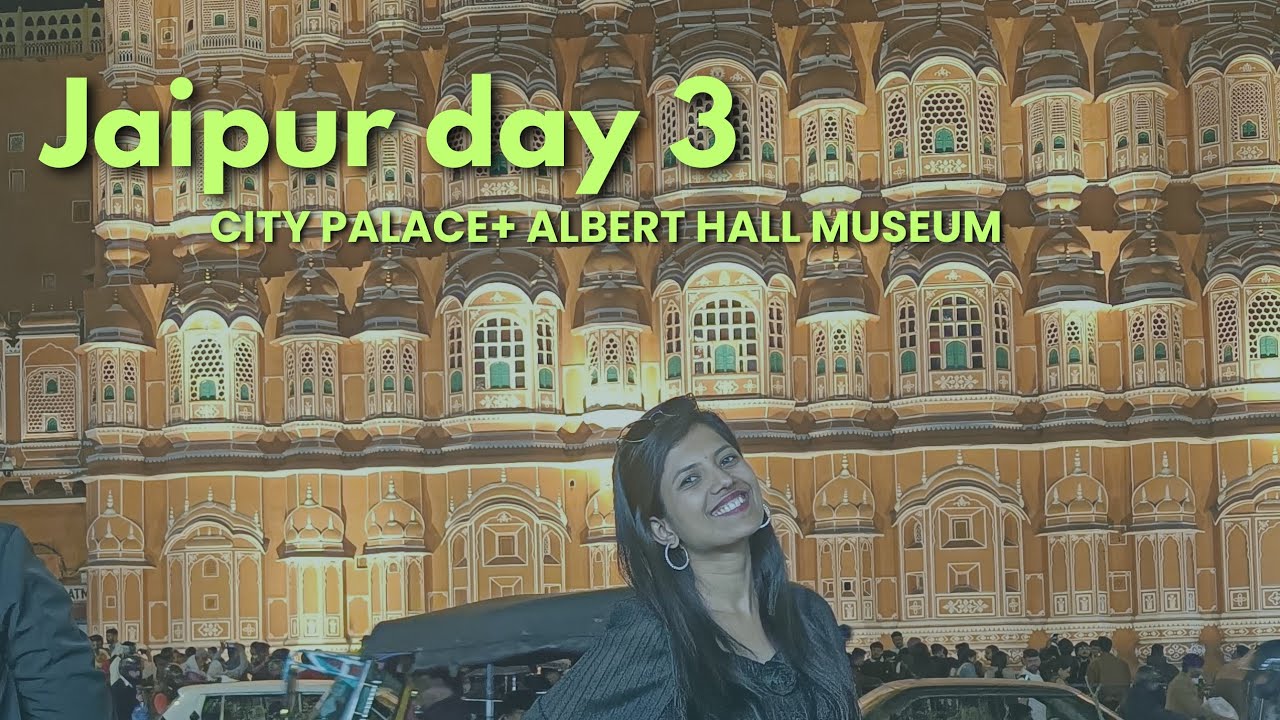 Day 3 Jaipur sightseeing 😍 city palace museum #citypalace #jaipur #pinkcity #travelvlog #trending