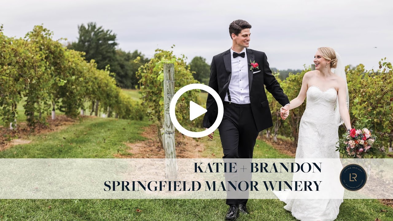 Katie + Brandon {married} | Teaser | Radiant Films | Springfield Manor Winery + Distillery