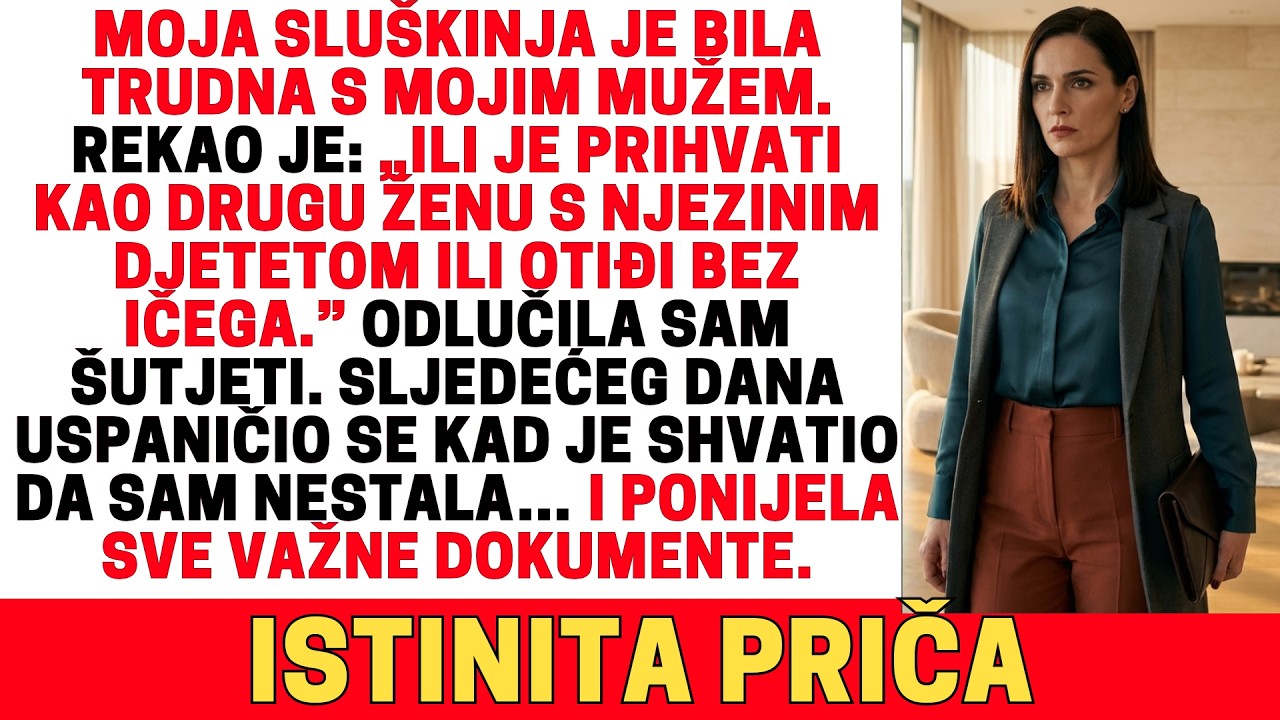 MOJ MUŽ JE ŠUTIO DOK ME NJEGOVA LJUBAVNICA PONIŽAVALA💔 NIJE ZNAO😏 DA ĆE SUTRA BITI NA ULICI…🤫