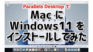 【Mac・Windows】MacにWindows11をインストールしてみた【Parallels Desktop】