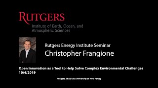 Open Innovation as a Tool to Help Solve Complex Environmental Challenges