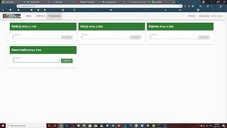 Vue.js buying and selling demonstration website screenshot 4