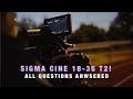 Don’t buy the Sigma cine 18-35 T2 before you watch this! (Art vs. cine)