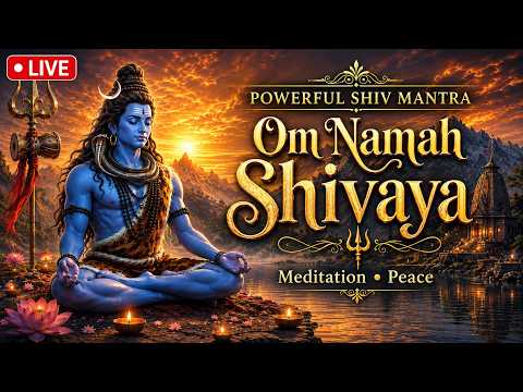 Solar Eclipse: Om Namah Shivaya Meditation LIVE | Shiv Mantra Chanting