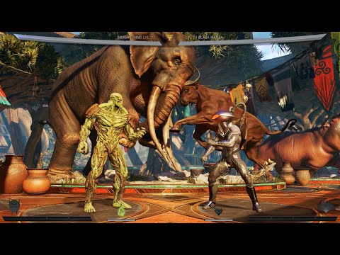 Swamp Thing vs Black Manta (Hardest AI) - Injustice 2 (PS5 4K 60FPS HDR)