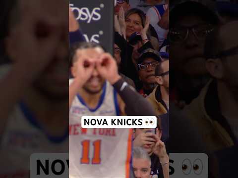 Josh Hart dimes Jalen Brunson for the layup 👀