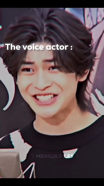 The voice actor vs The anime character #Black Clover #Jester Garandros #fumiyothakahashi