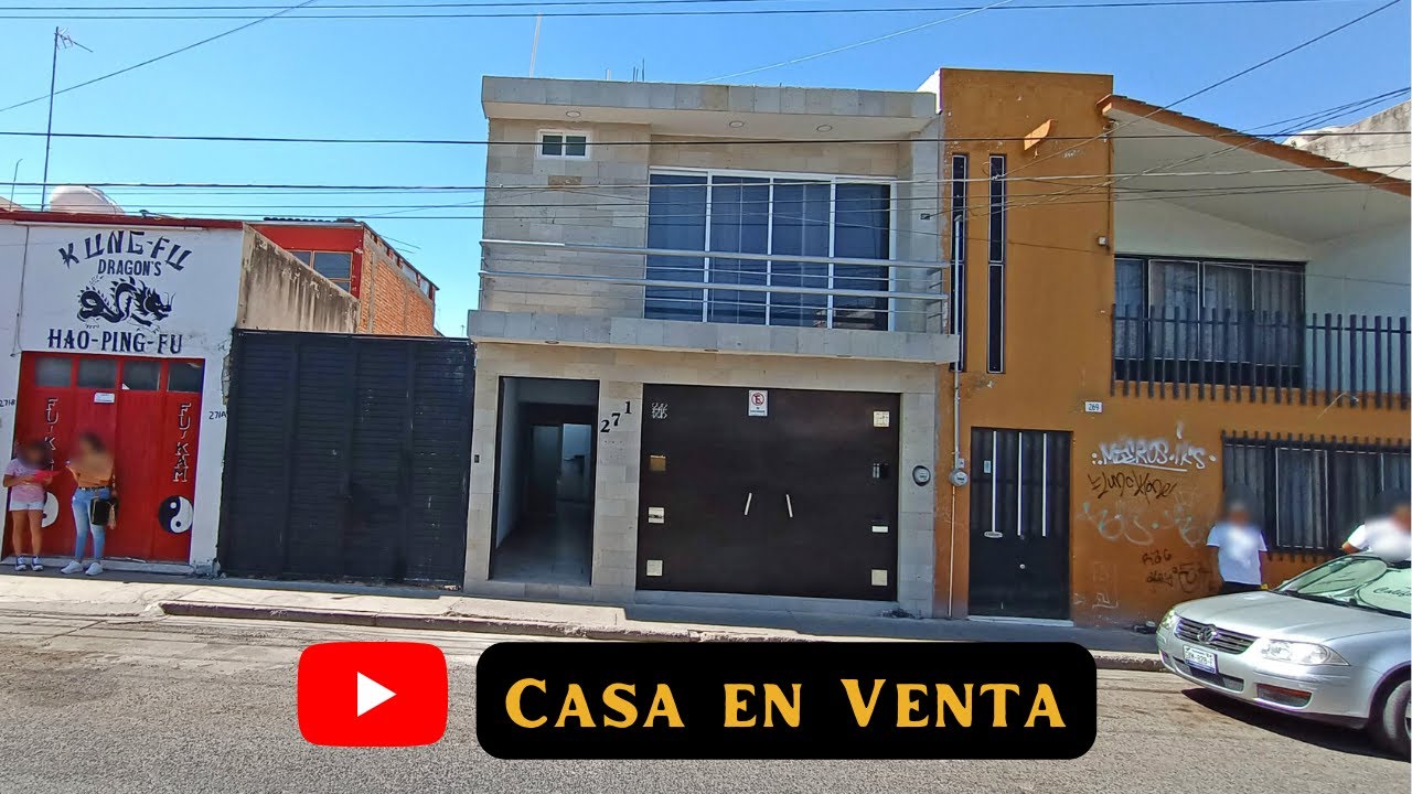 Casa en venta en zona centro de Celaya – A pasos del Parque Morelos y centro de la ciudad