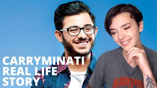 @CarryMinati's REAL LIFE Story | The Ranveer Show | BeerBiceps | REACTION!