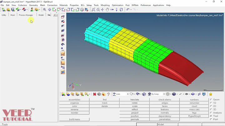 01 Import and Export Files | Hypermesh