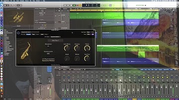 Alto Sax 1/Studio Horns plugin/Logic Pro X