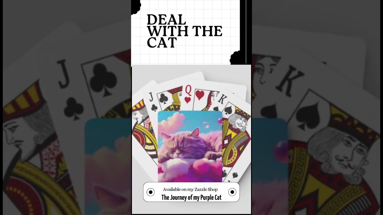 Poker Cards  for Cat Lovers