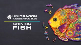 Wooden Jigsaw Puzzle Shining fish screenshot 3