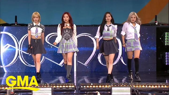 Aespa performs hit single 'Next Level' live at 'GMA' Summer Concert Series