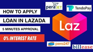 How to APPLY LOAN in LAZADA App | Loan up to 100,000 PESOS!! | Step by Step for Beginners screenshot 4