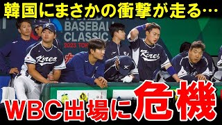 韓国に衝撃!WBC2026出場停止の危機!【海外の反応】