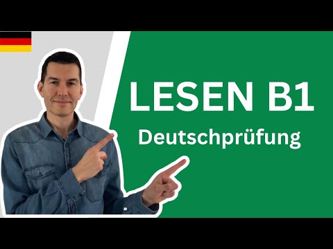 Lesen B1 | TELC / ÖSD Prüfung | Deutsch