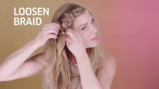 Easy Boho Braid Tutorial with EIMI | Wella Professionals