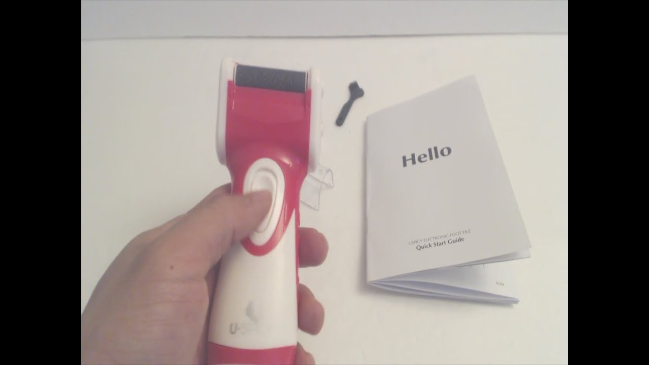 Uspicy Foot Care Electronic Rotary File Review