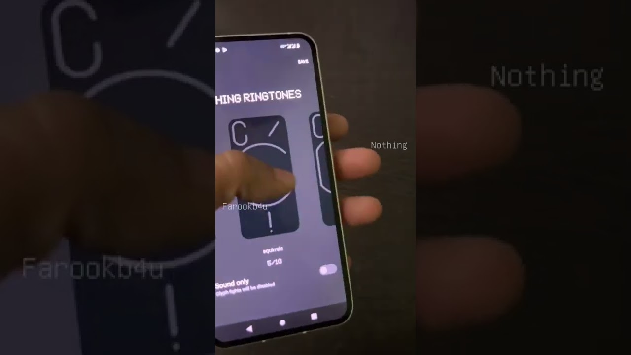 Nothing Phone1 Glyph Interface Ringtones 😎👍