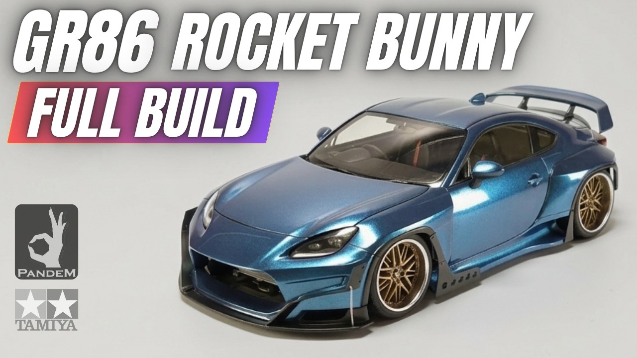 Pandem Rocket Bunny GR86 | Tamiya 1/24 Full Build - YouTube