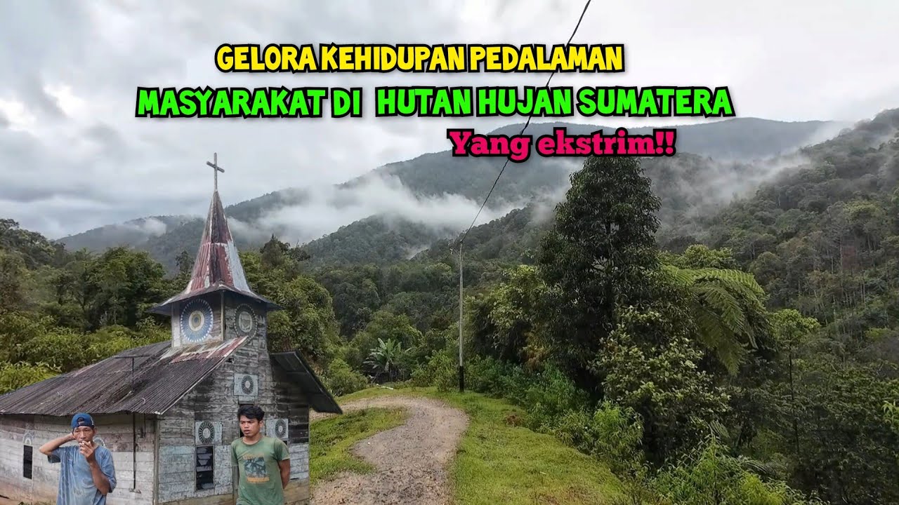 Desa Hutajulu Parbalik‼️Negeri tersembunyi di lembah  pedalaman hutan hujan yang ekstrim