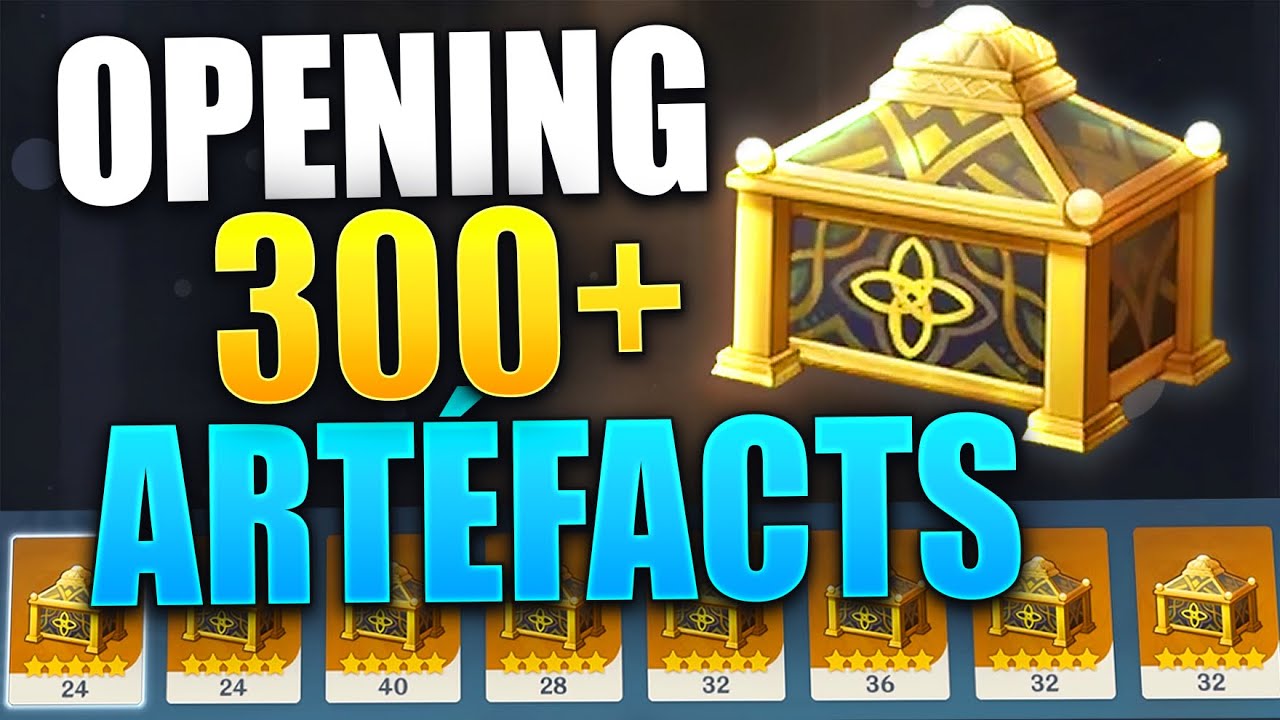 PACK OPENING DE 300 ARTÉFACTS D'ABYSSES - Genshin Impact FR