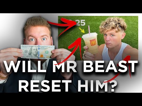 MILLIONAIRE REACTS to Ryan Trahan 'i survived On $0.01 For 30 Days | Day 8 | WILL MR BEAST RESET!?