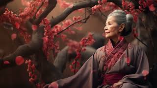 Chinese relax music with picture of calm old lady；中國古風音樂和慈祥的老人；Música relajante china