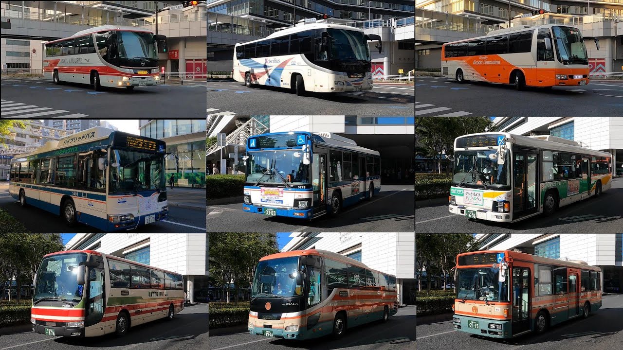 バスがいっぱい　千葉駅