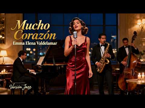 Mucho Corazón – Emma Elena Valdelamar | Cover Bolero Jazz | Jazz Latino y Música Romántica