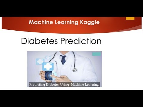 Diabetes Prediction using Machine Learning from Kaggle