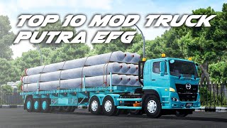 Top 10 Mod Truck Putra Efg Mod Bussid