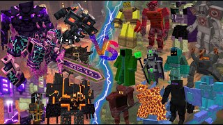 L_Ender's Cataclysm vs World of Bosses in Minecraft