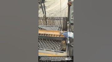The production process of steel matting: welded wire mesh