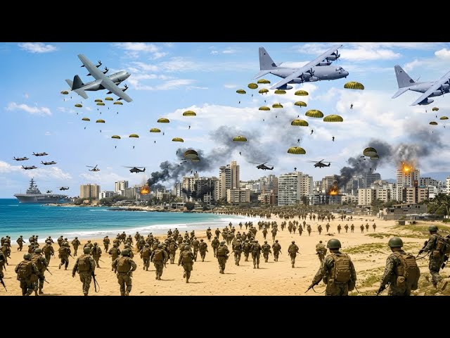 Tensions Rise! Thousands of Elite Female Paratroopers Deployed