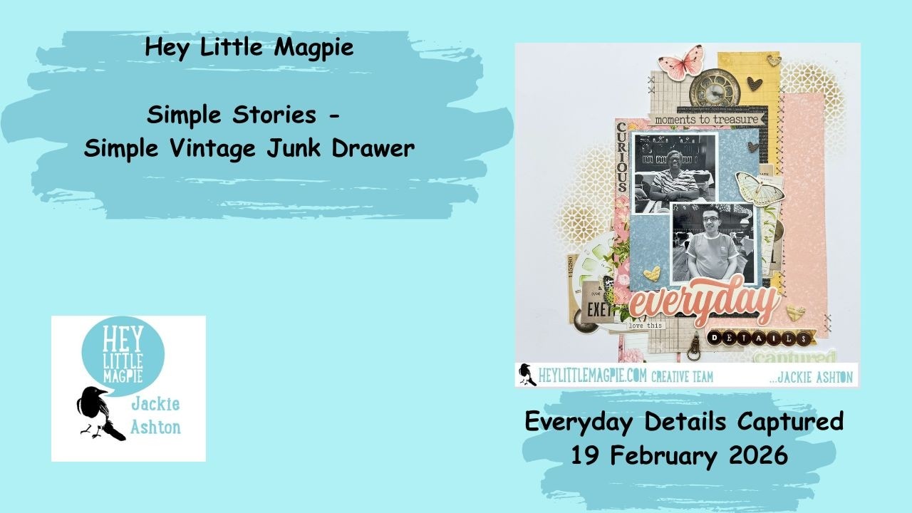 Simple Stories - Simple Vintage Junk Drawer | Jackie Ashton