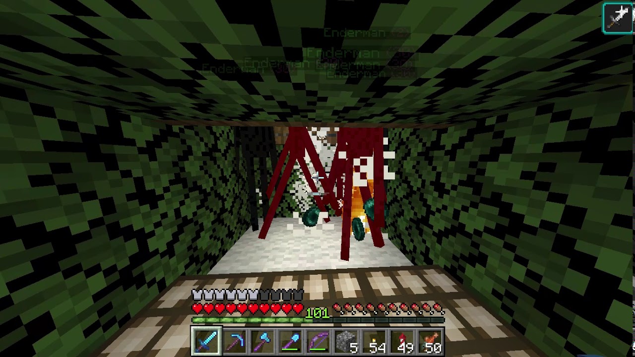 Minecraft 1.15.1 Enderman Farm