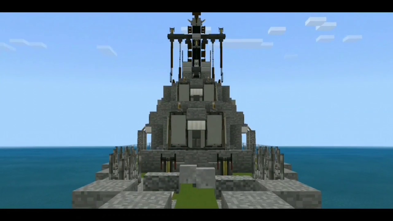 【Minecraft軍事部】駆逐艦pv