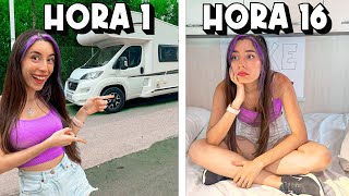 24 HORAS EN UNA CASA RODANTE | Lyna Vlogs