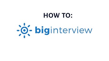 How to Use Big Interview #BigInterview #InterviewSkills #PracticeYourInterview #Interview