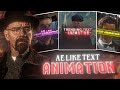 Ae Like Text Animation On Alight Motion// XML(+preset)#edit #textanimation #textpack 
