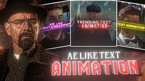 Ae Like Text Animation On Alight Motion// XML(+preset)#edit #textanimation #textpack 